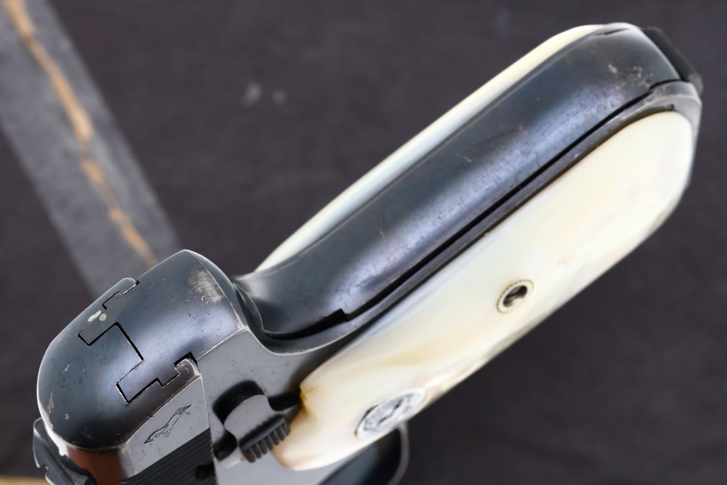 Colt 1908 Hammerless Pistol, Mother-of-Pearl Grips, Box, 35146, FB01641 - Image 7