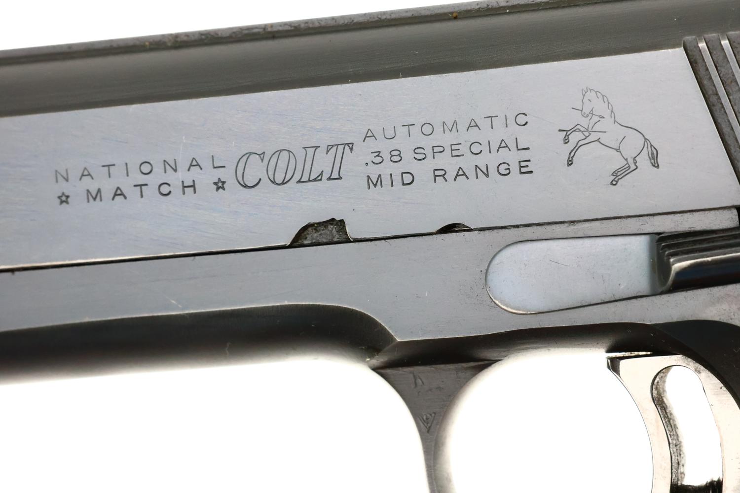 Colt National Match Pistol, Original Box, Extra Mag, 1818-MR, FB01690 - Image 3