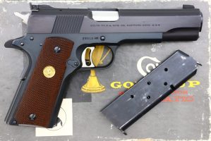 Gorgeous Colt National Match Gold Cup Pistol, Boxed, 28612NM, FB01712