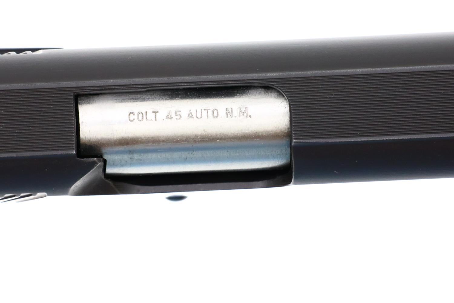 Gorgeous Colt National Match Gold Cup Pistol, Boxed, 28612NM, FB01712 - Image 5