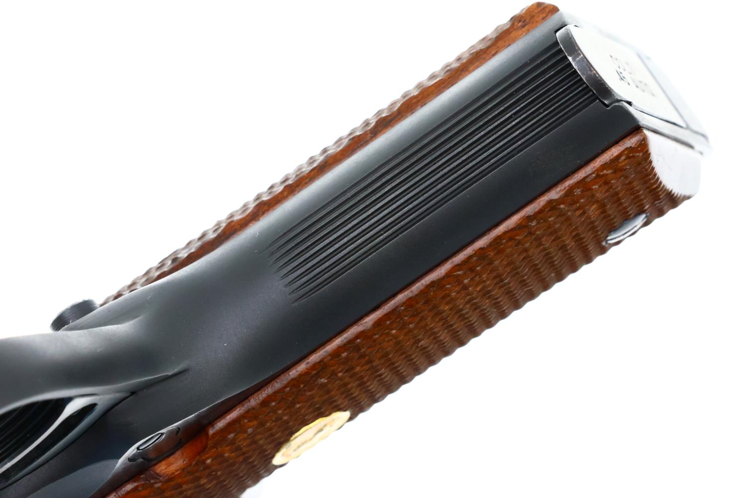 Gorgeous Colt National Match Gold Cup Pistol, Boxed, 28612NM, FB01712 - Image 6