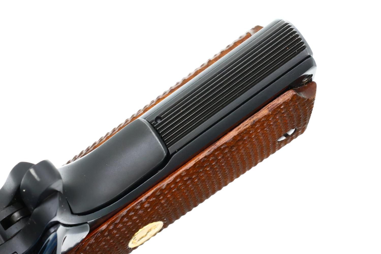 Gorgeous Colt National Match Gold Cup Pistol, Boxed, 28612NM, FB01712 - Image 7