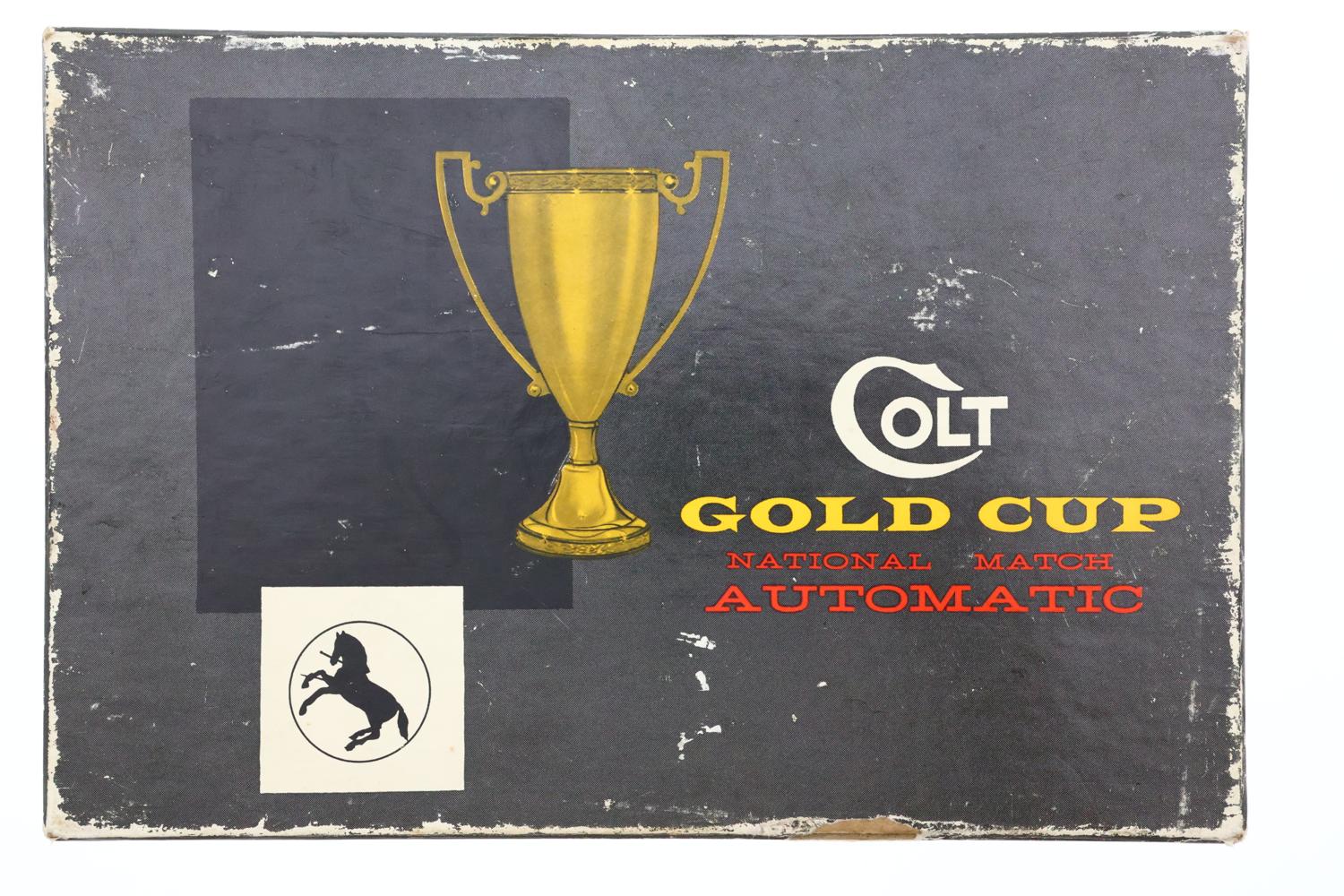 Gorgeous Colt National Match Gold Cup Pistol, Boxed, 28612NM, FB01712 - Image 8