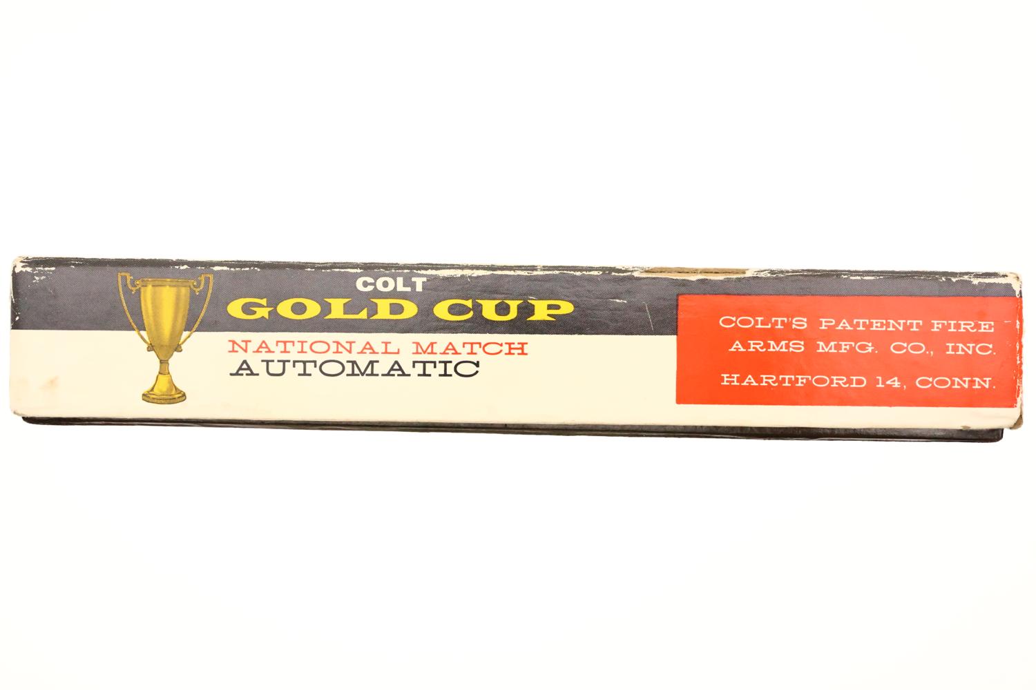 Gorgeous Colt National Match Gold Cup Pistol, Boxed, 28612NM, FB01712 - Image 9