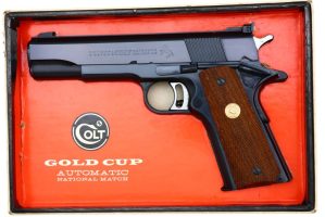 Beautiful Colt National Match Pistol, Gold Cup, Boxed, 3133NM, FB01711