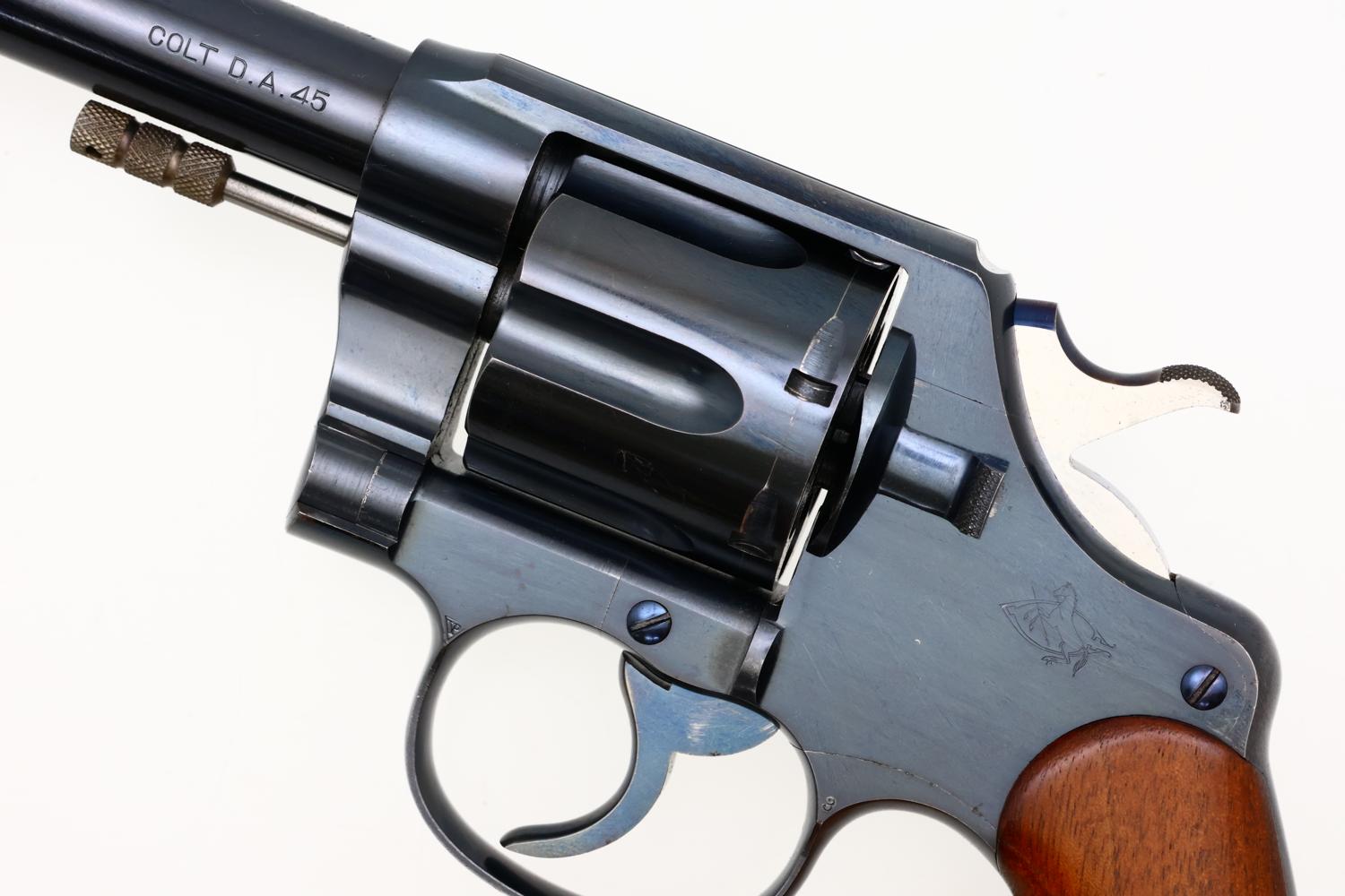 High Condition Colt New Service Revolver, .45 ACP, 22906, FB01654 - Image 2