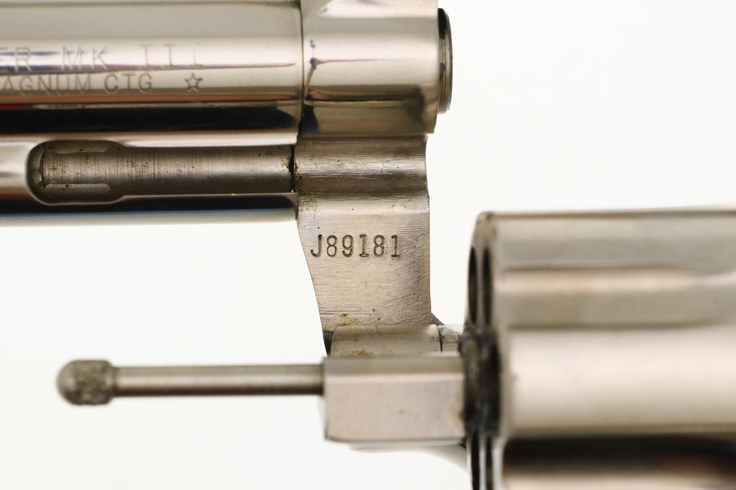 Colt Trooper MK III Revolver, Chrome, .357 Mag, BOX, J89181, FB01532 - Image 10