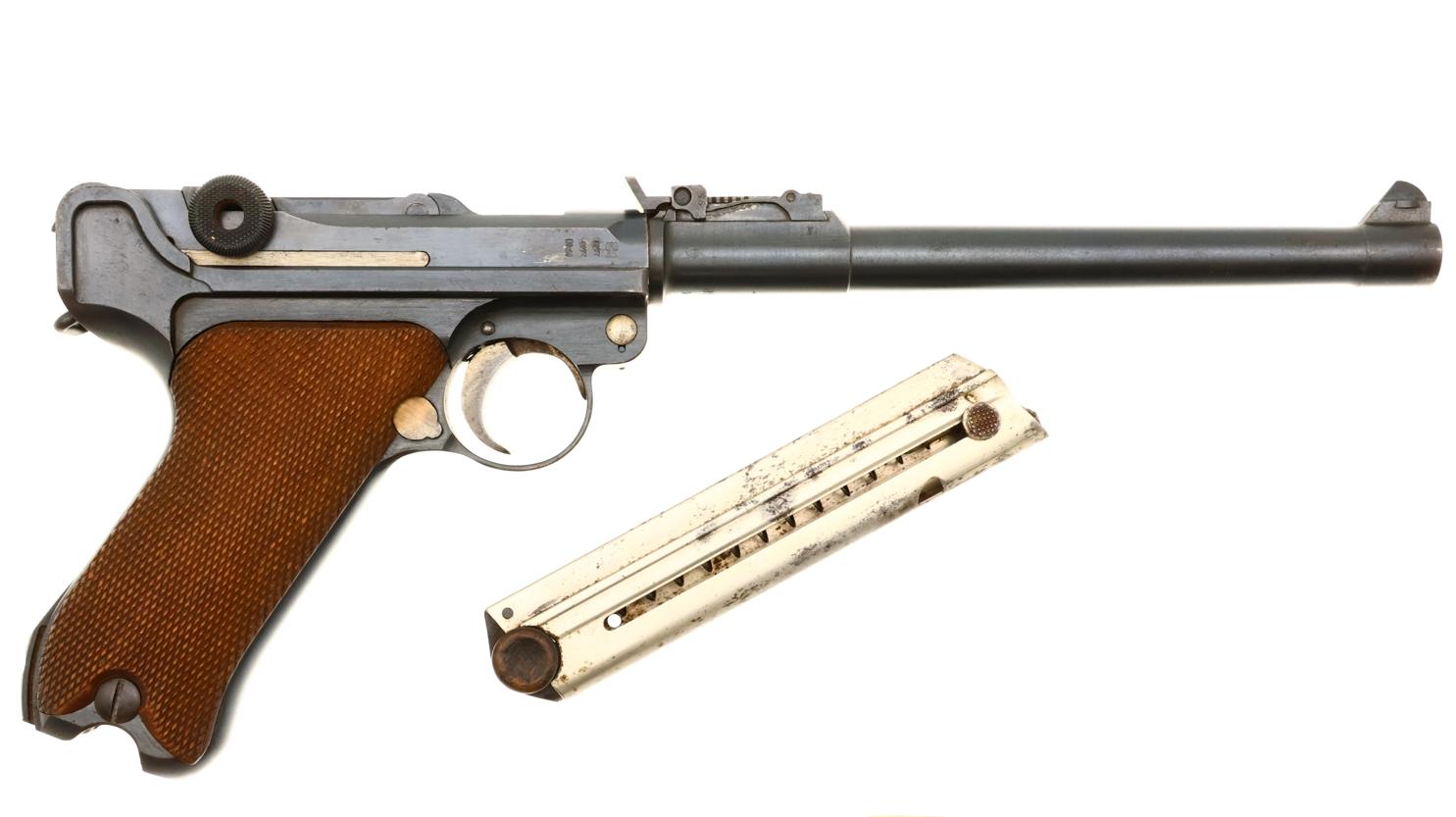 DWM 1918 Artillery Luger, WWI, 8966, FB01965 - Image 2