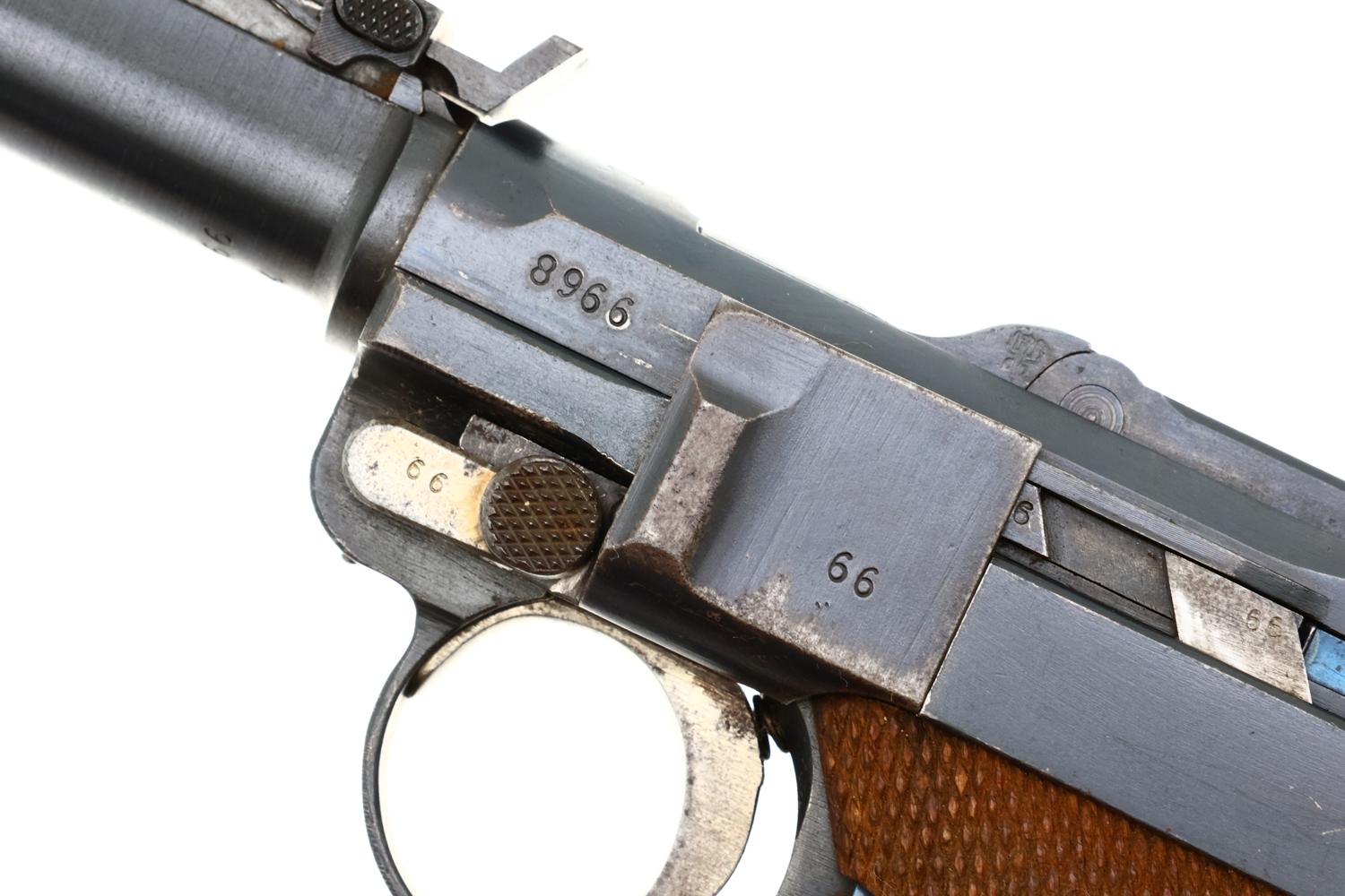 DWM 1918 Artillery Luger, WWI, 8966, FB01965 - Image 3