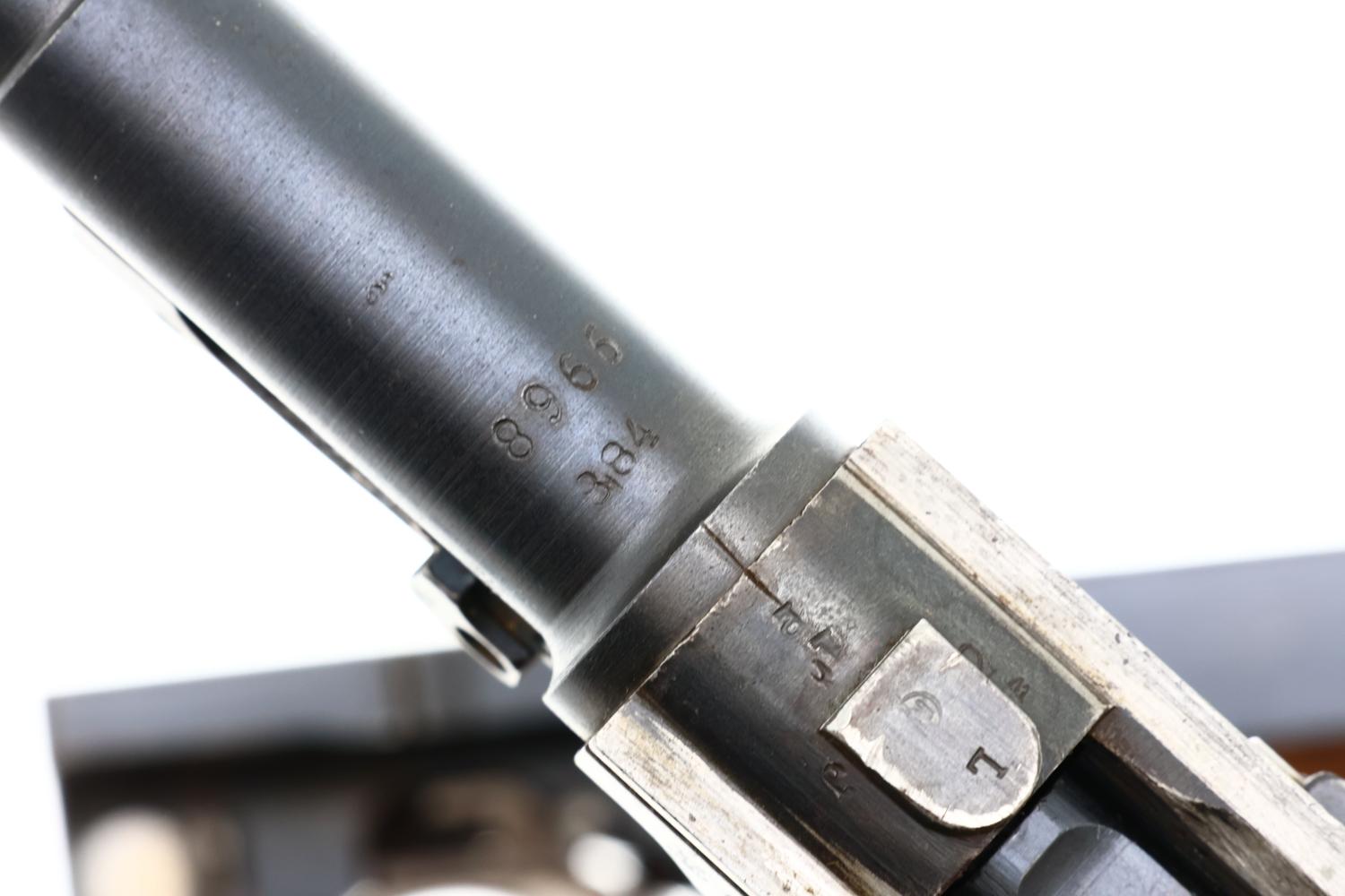 DWM 1918 Artillery Luger, WWI, 8966, FB01965 - Image 7