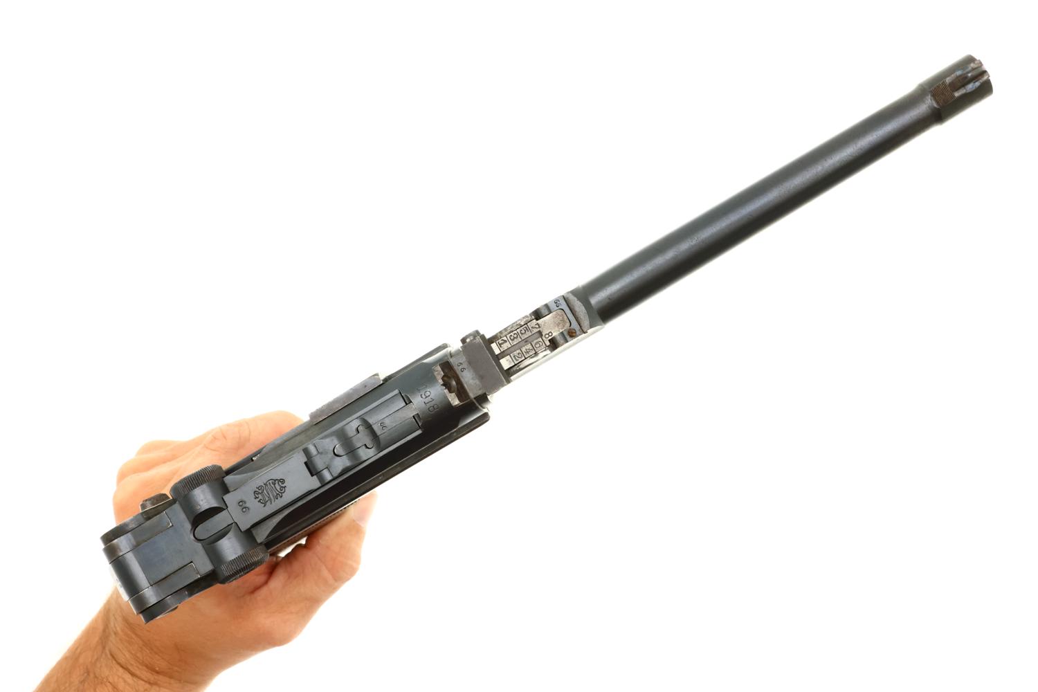 DWM 1918 Artillery Luger, WWI, 8966, FB01965 - Image 9