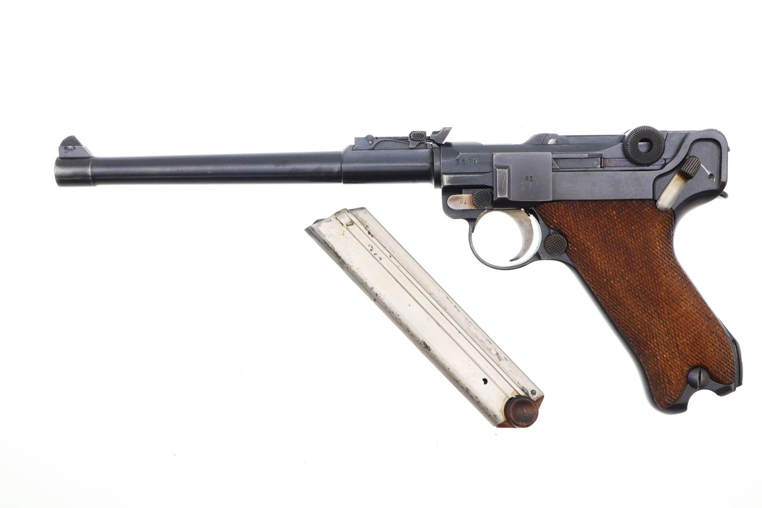 DWM Artillery Luger, 1917, With Holster, 3181, FB01589 - Image 3