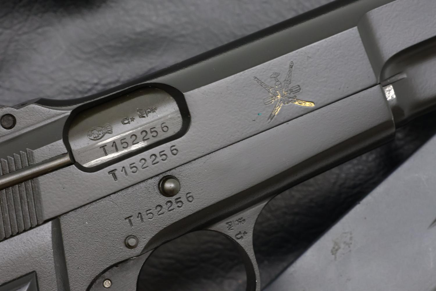 Exotic FN High Power (HP) Muscat of Oman Pistol, T152256, FB01979 - Image 4
