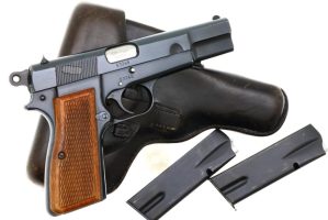 FN High Power Pistol, West German Police, Rig, 53245, FB01982