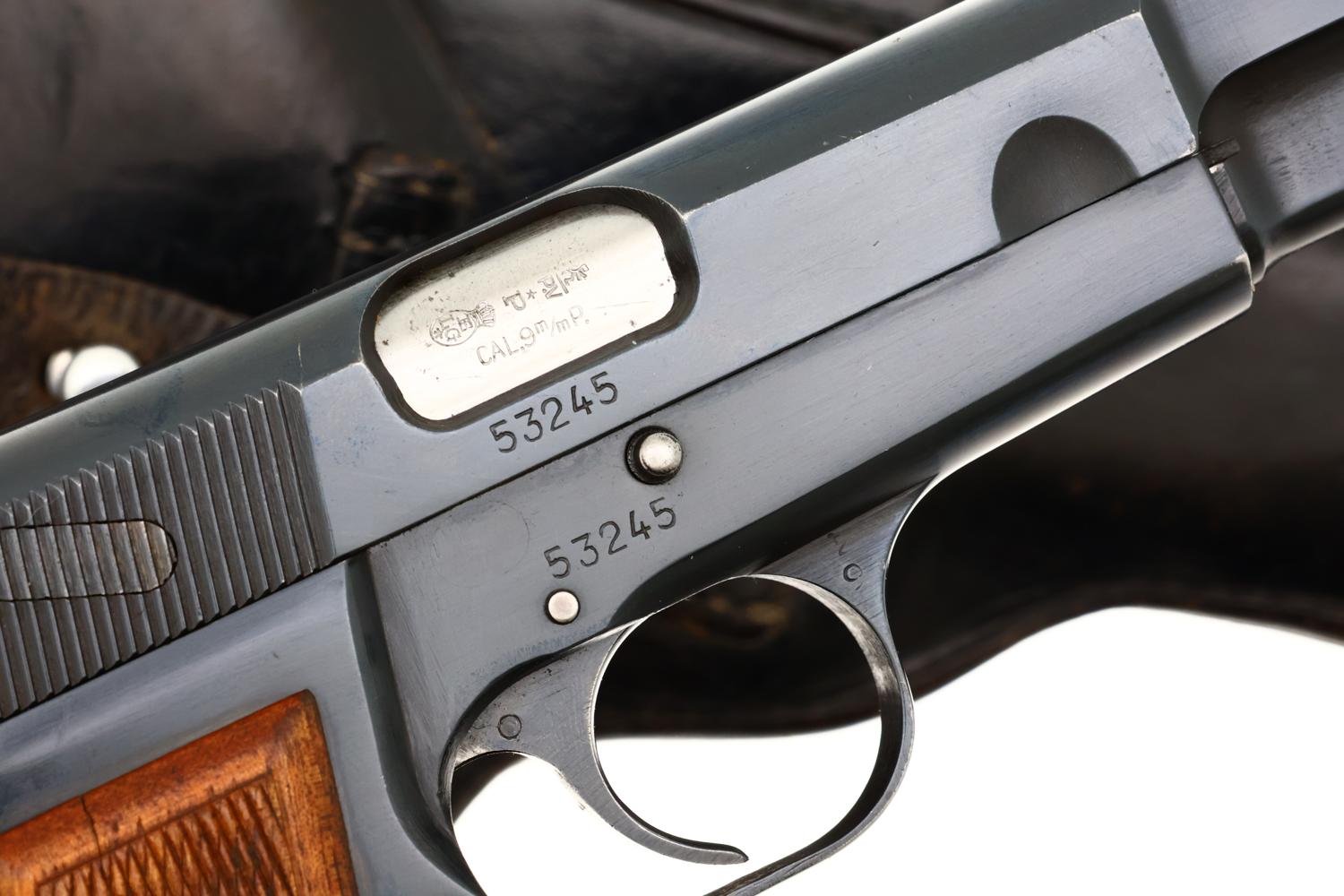 FN High Power Pistol, West German Police, Rig, 53245, FB01982 - Image 3