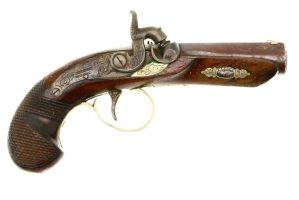 Classic Henry Derringer Percussion Pistol, ANTIQUE!, NSN, O-148