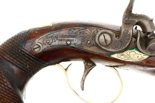 Classic Henry Derringer Percussion Pistol, ANTIQUE!, NSN, O-148 - Image 6