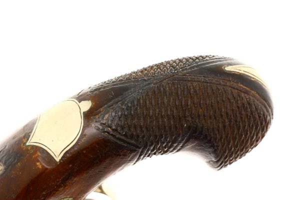 Classic Henry Derringer Percussion Pistol, ANTIQUE!, NSN, O-148 - Image 9