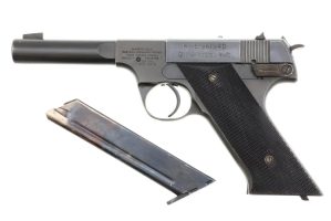 High Standard H-D Military Training Pistol, WWII, 132320, FB01555