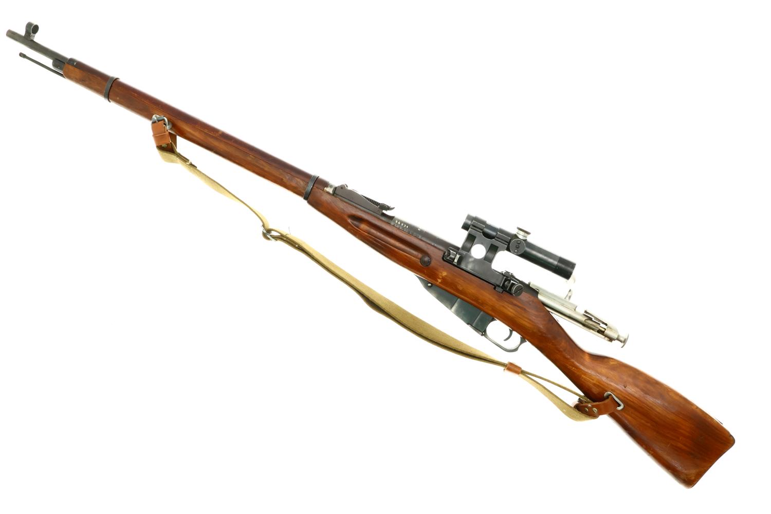 Izhevsk Mosin Nagant Sniper Rifle, Full Rig, WWII, R18021, FB01967