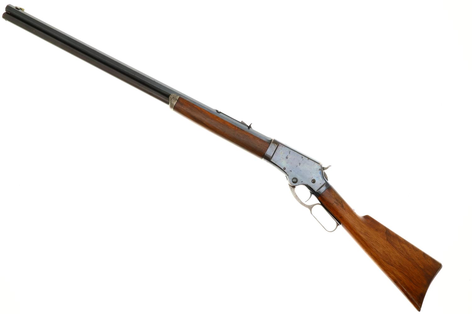 Marlin 1881 Lever Action Rifle, Factory Letter, ANTIQUE, 6204, O-216
