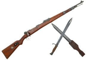 Mauser-Berlin K98k Rifle, WWII, German Military, 9030, FB01908