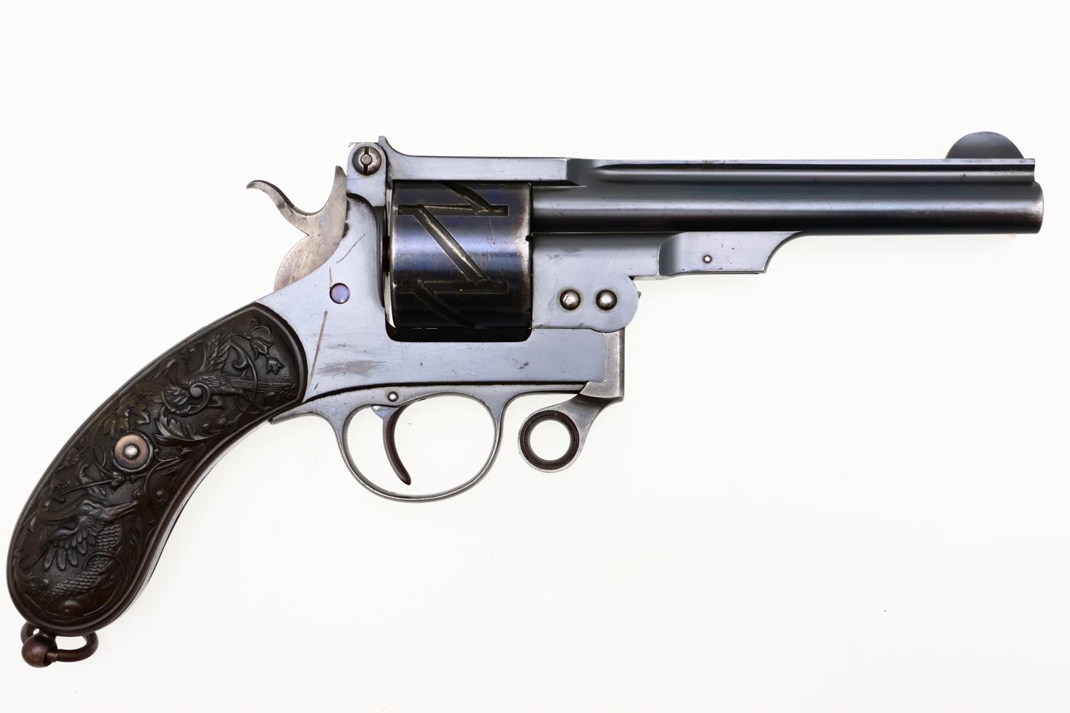 Mauser 1878, C78 Zig Zag Revolver, ANTIQUE, 688, PCA-197 - Image 3