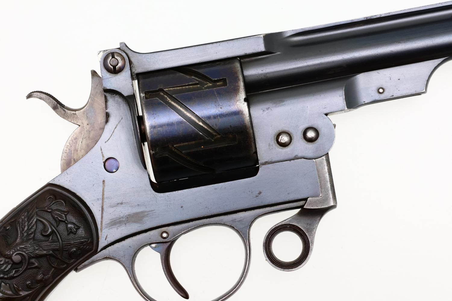 Mauser 1878, C78 Zig Zag Revolver, ANTIQUE, 688, PCA-197 - Image 4