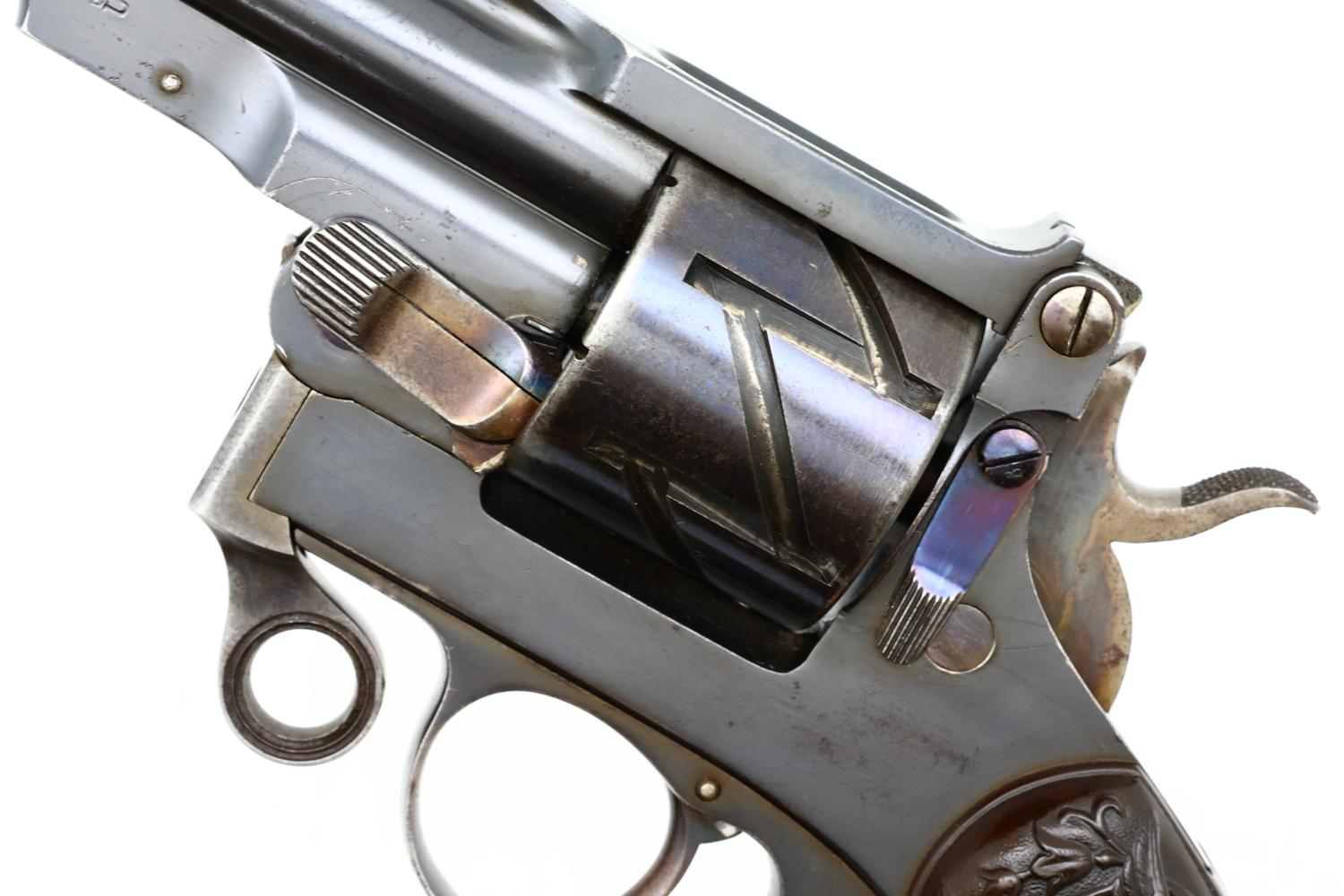 Mauser 1878, C78 Zig Zag Revolver, ANTIQUE, 688, PCA-197 - Image 5