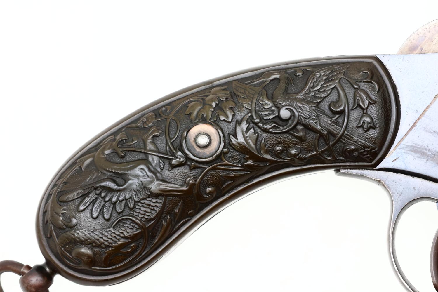 Mauser 1878, C78 Zig Zag Revolver, ANTIQUE, 688, PCA-197 - Image 7