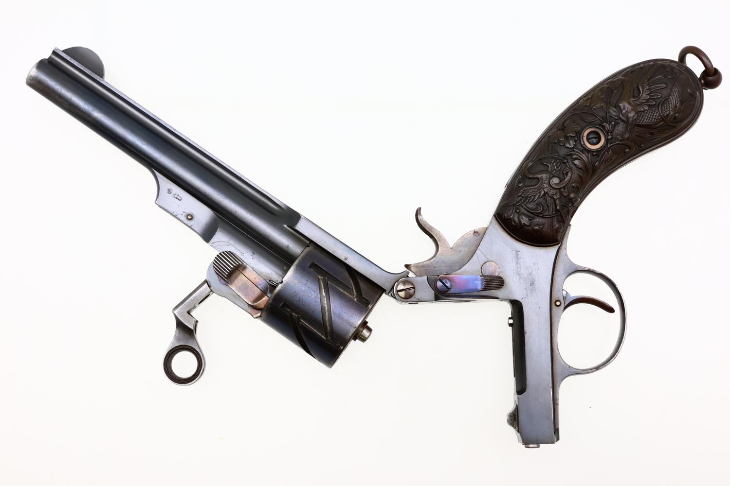 Mauser 1878, C78 Zig Zag Revolver, ANTIQUE, 688, PCA-197 - Image 17