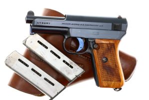 Stunning, Original Mauser 1914 Pistol, Rig, 478987, FB00330