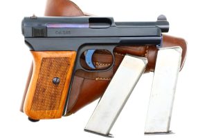 Stunning, Original Mauser 1914 Pistol, Rig, 478987, FB00330