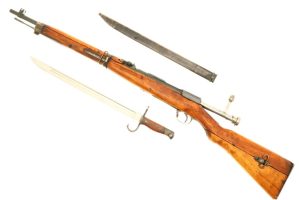 Japanese Nagoya Arisaka Type 38 Military Rifle, Bayonet, 12467, FB01808