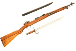 Japanese Nagoya Arisaka Type 38 Military Rifle, Bayonet, 12467, FB01808