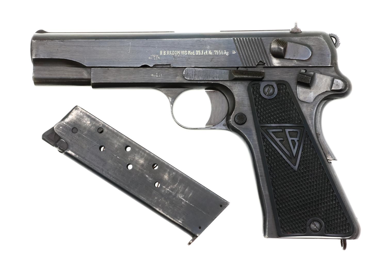 Radom VIS 35 Pistol, Type 2, German WWII, H4905, FB01987