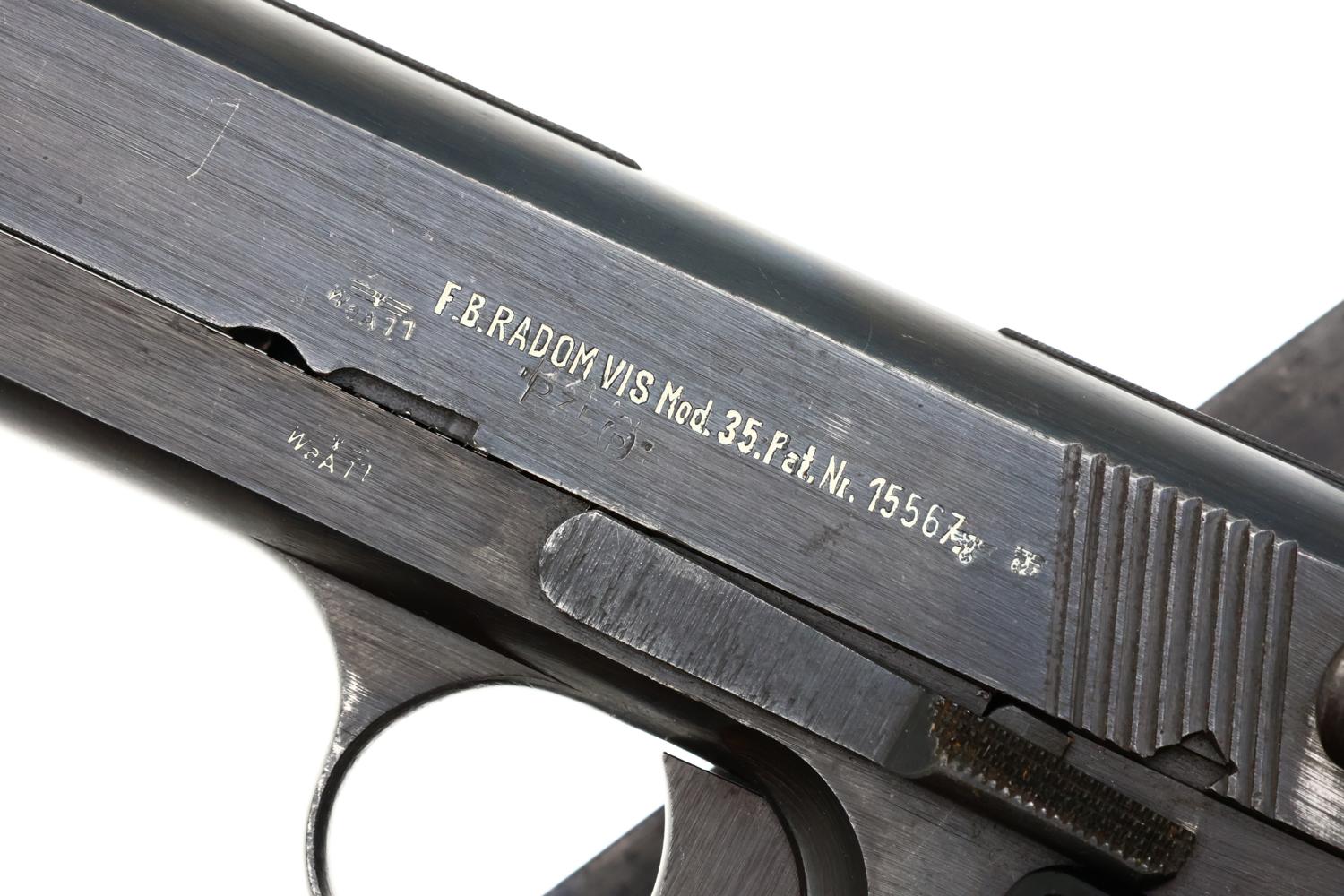 Radom VIS 35 Pistol, Type 2, German WWII, H4905, FB01987 - Image 4