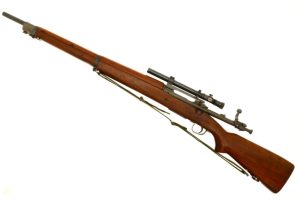 WWII U.S. Army Remington 03-A4 Sniper Rifle, 3424024, FB01734