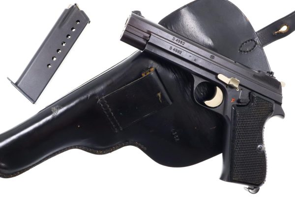 Gorgeous SIG P210-4, West German Police, Original Holster, D4982, FB00080 - Image 2