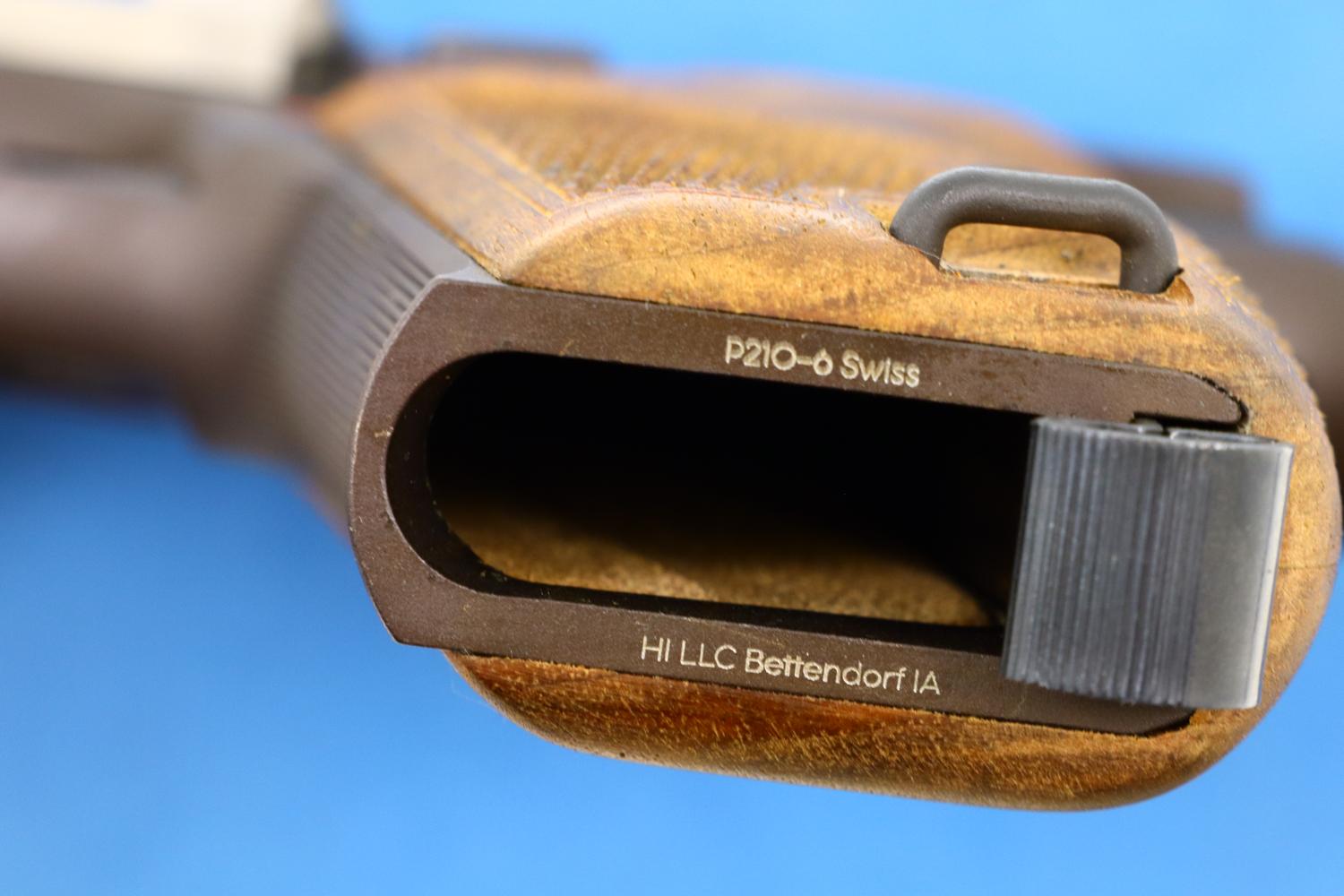 SIG P210-6, Swiss Pistol, 9 Para, Blue Box, Test Target, P60808 Z, FB01016 - Image 4