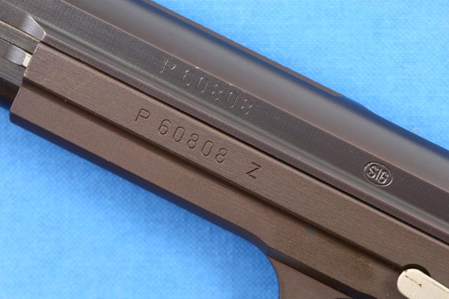 SIG P210-6, Swiss Pistol, 9 Para, Blue Box, Test Target, P60808 Z, FB01016 - Image 5