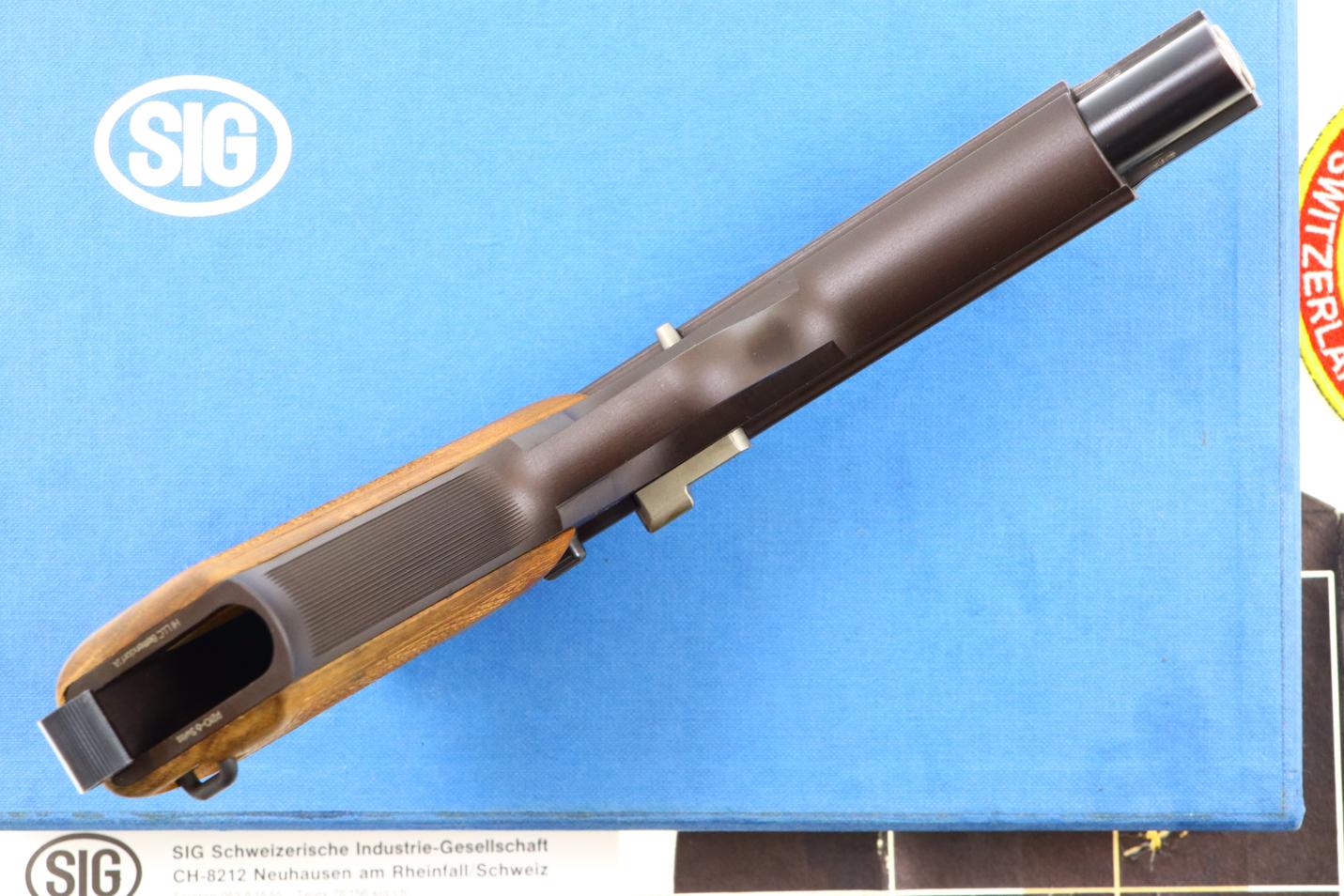 SIG P210-6, Swiss Pistol, 9 Para, Blue Box, Test Target, P60808 Z, FB01016 - Image 7