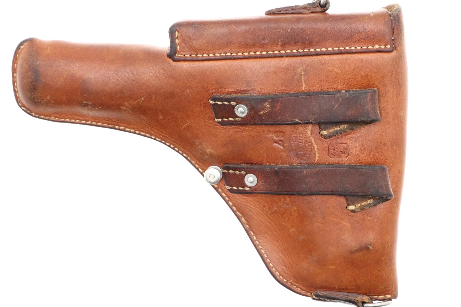 SIG P49 Pistol, Swiss Military, 3rd Variation Rig, A139287, FB00030 - Image 15