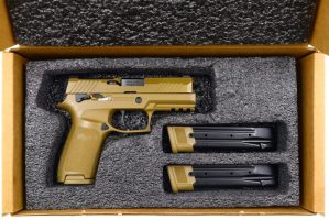 As New SIG SAUER M18 Pistol, U.S. Military Overrun, TC481173, FB00673