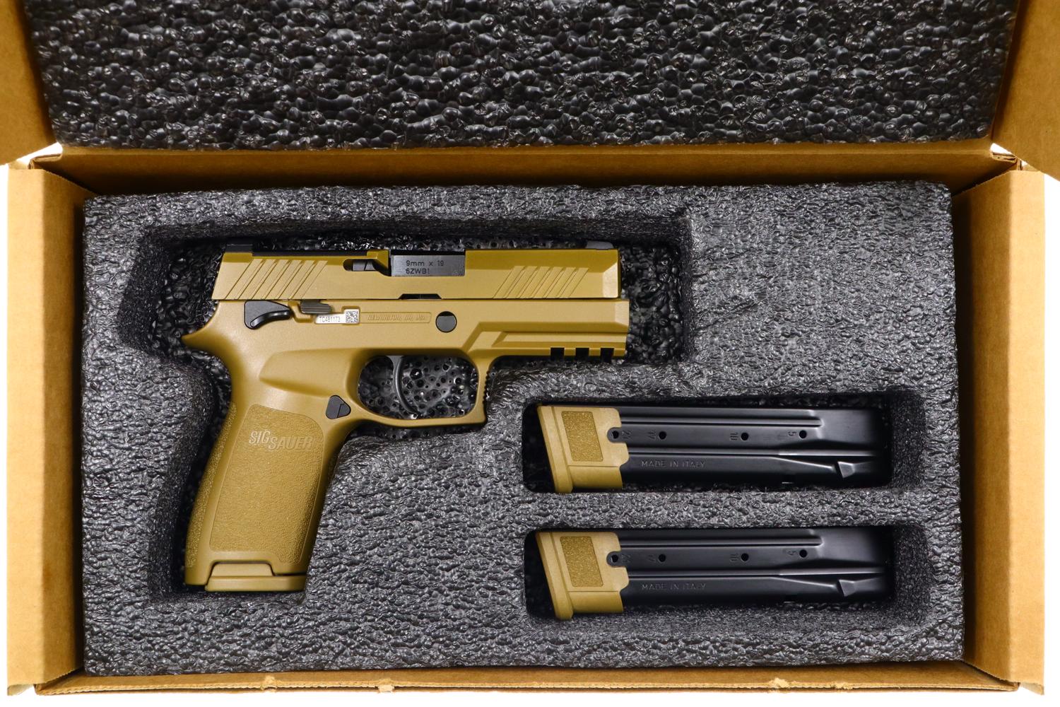 As New SIG SAUER M18 Pistol, U.S. Military Overrun, TC481173, FB00673 - Image 2