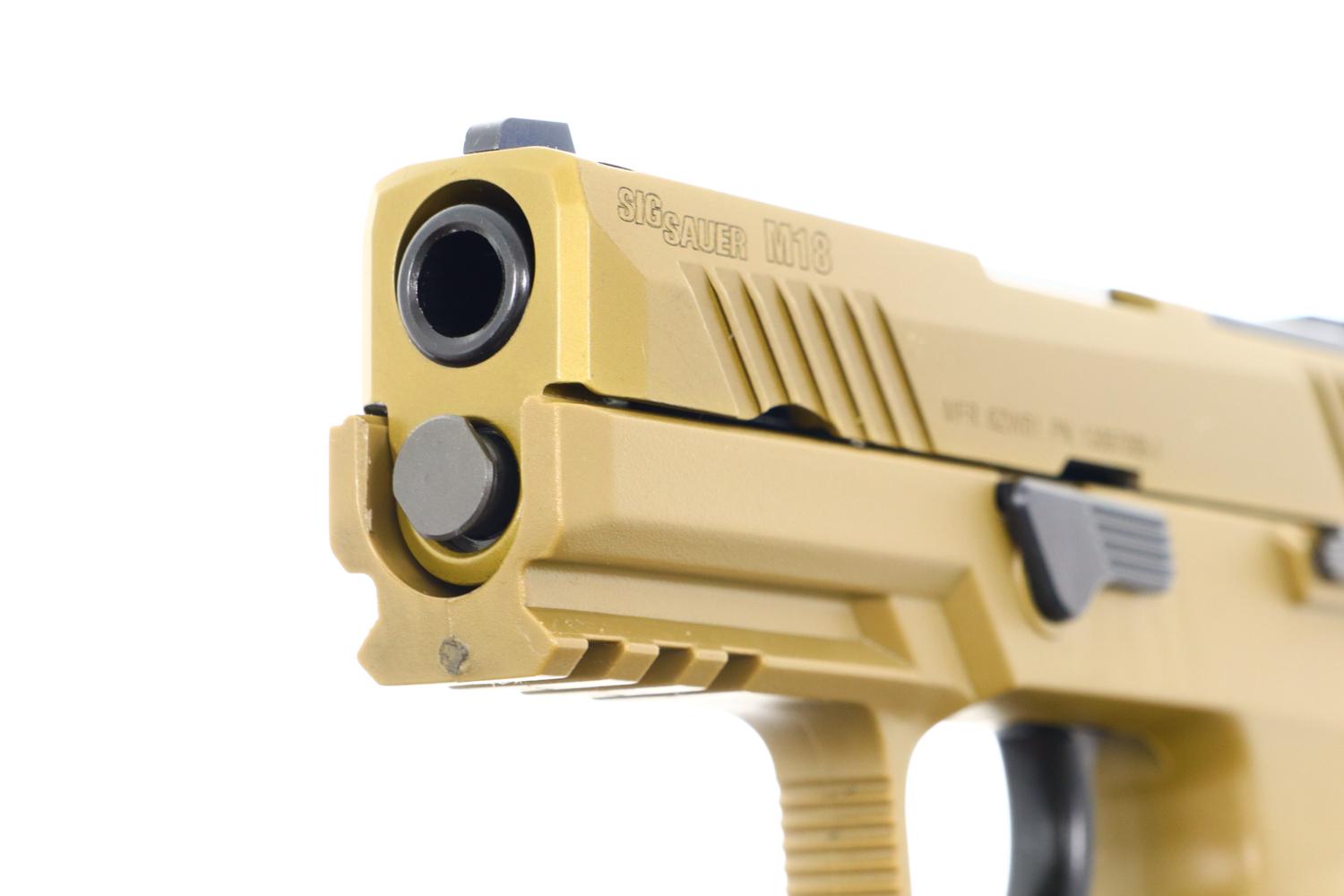 As New SIG SAUER M18 Pistol, U.S. Military Overrun, TC481173, FB00673 - Image 7