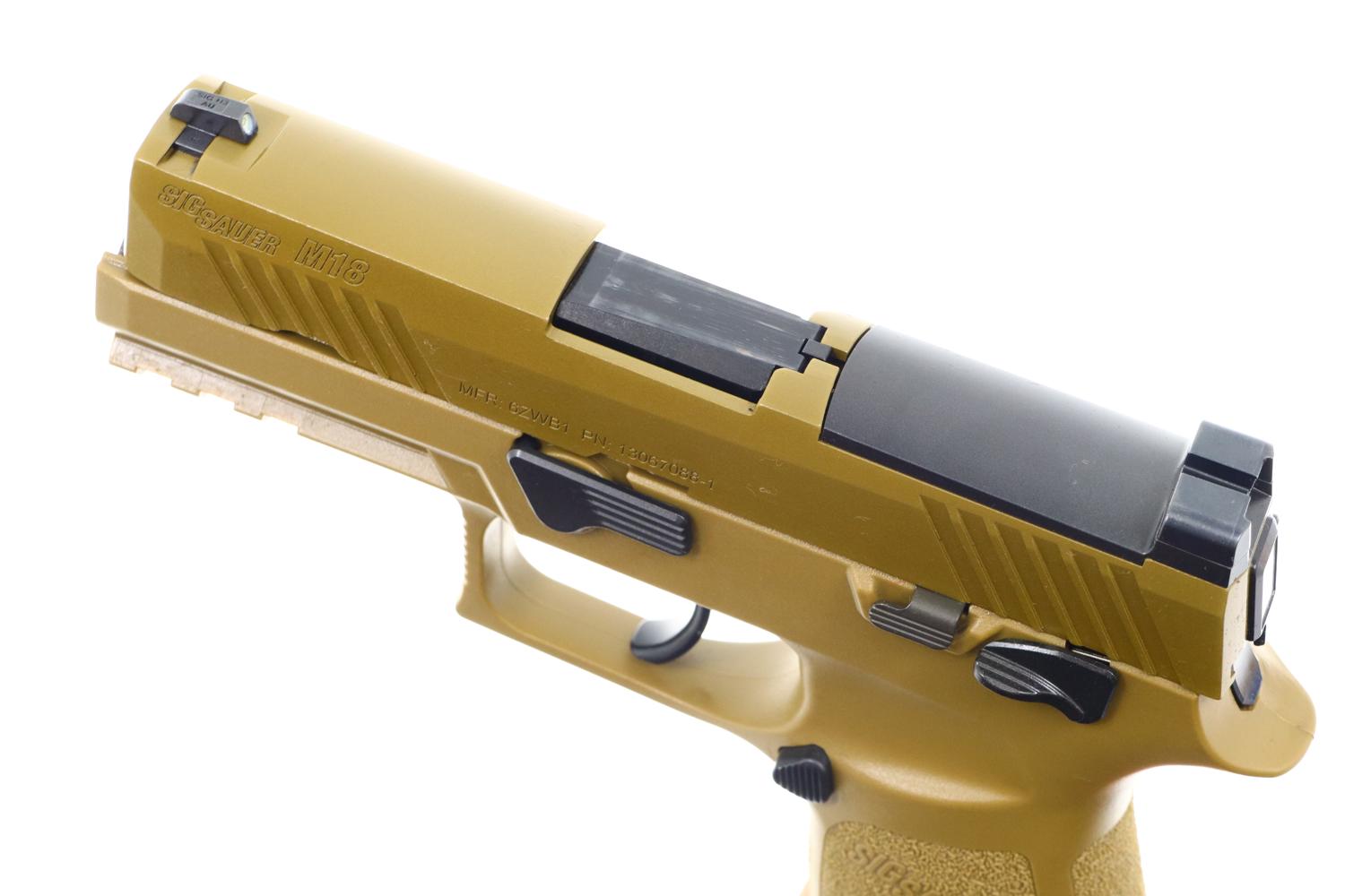 As New SIG SAUER M18 Pistol, U.S. Military Overrun, TC481173, FB00673 - Image 8