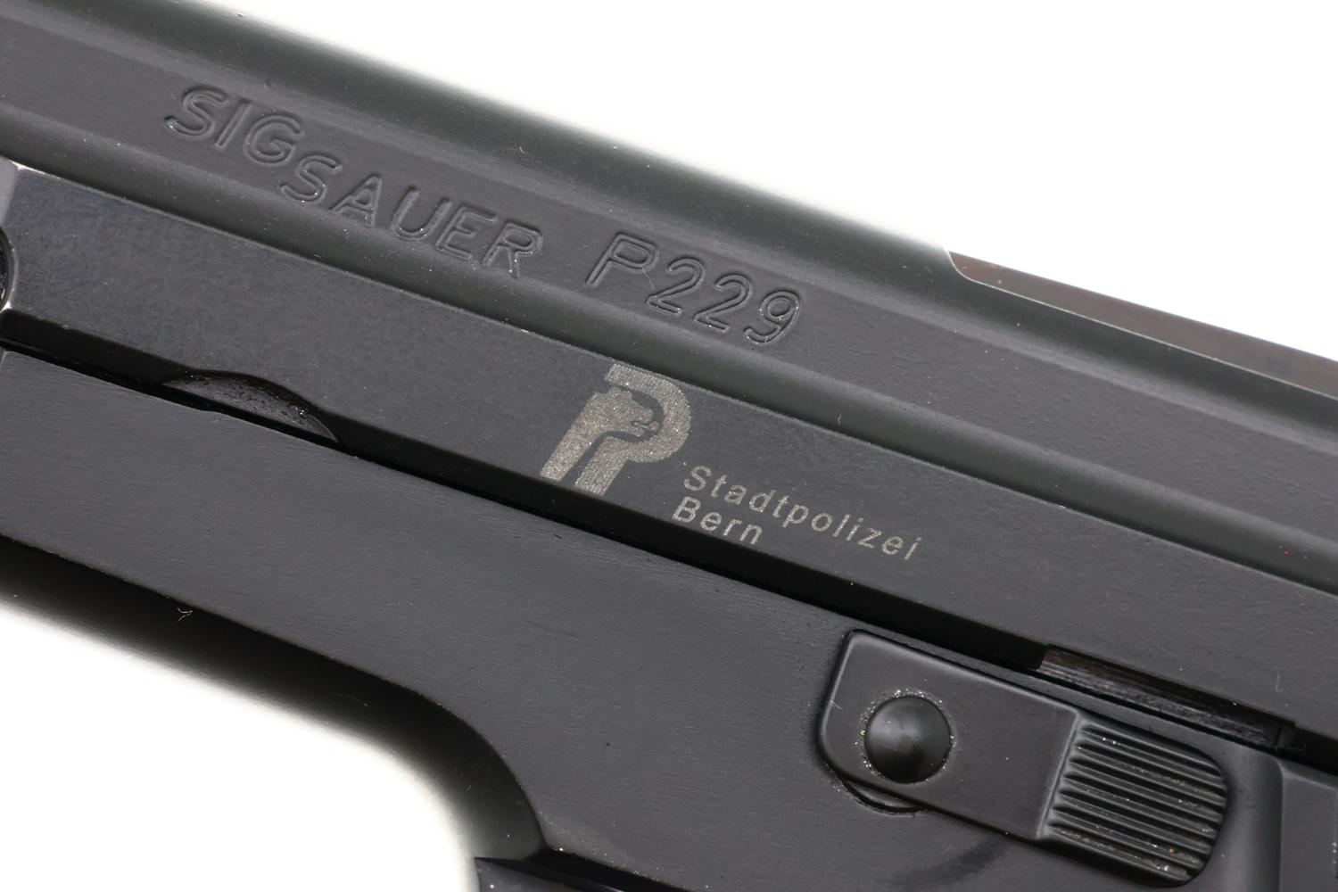 SIG Sauer P229 Pistol, Boxed, Bern Police, AE19808, FB00115 - Image 2