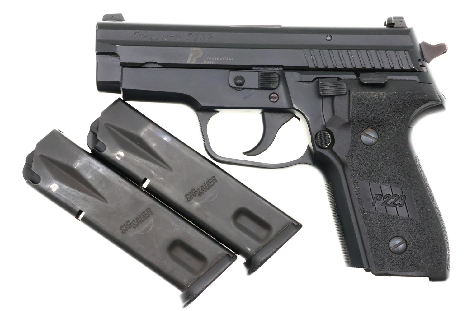 SIG Sauer P229 Pistol, Boxed, Bern Police, AE19808, FB00115 - Image 4