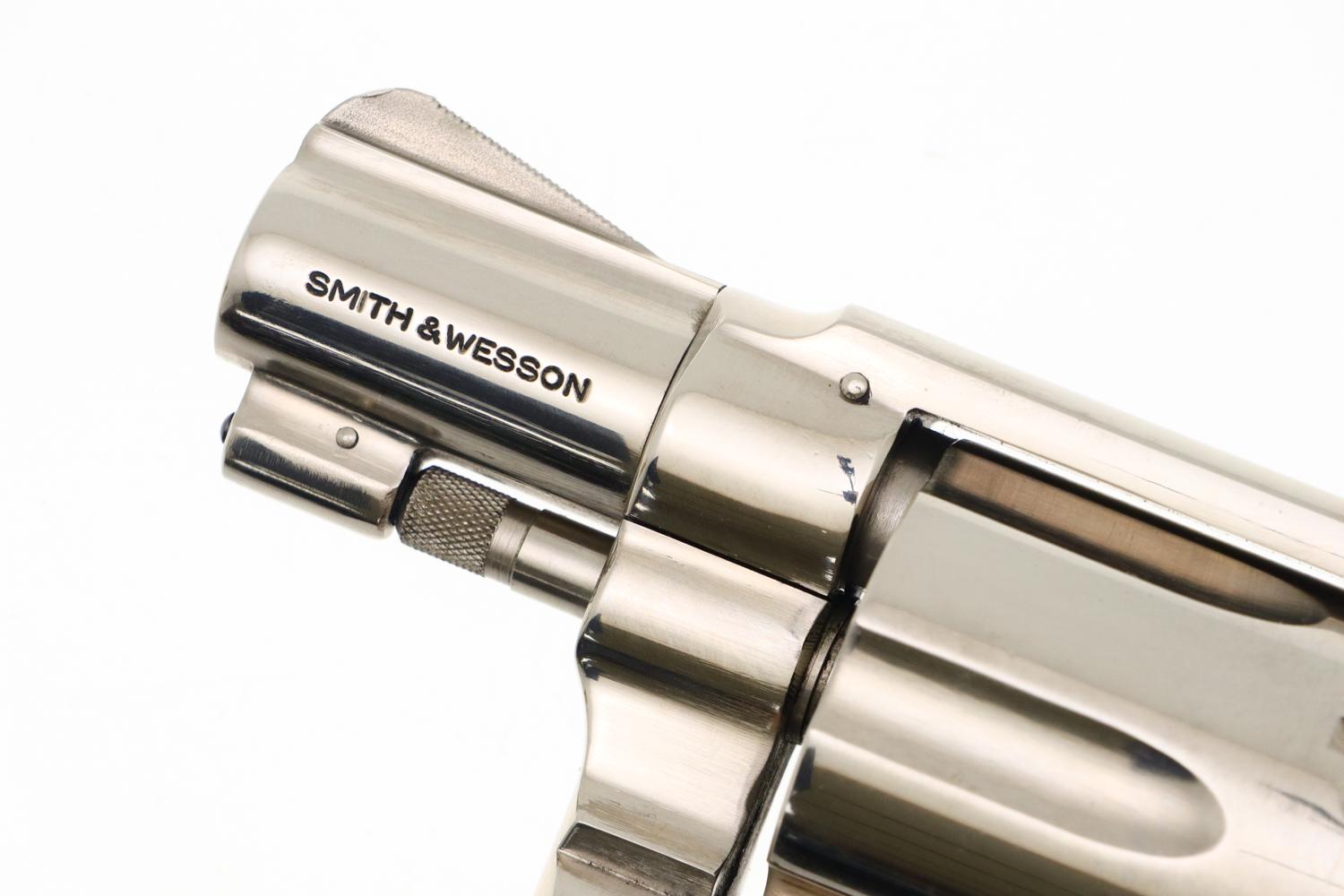 S&W Airweight M12-3 Nickeled Revolver, 4D19730, FB01546 - Image 3